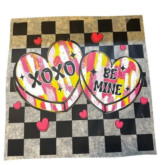 Handcrafted Valentine’s Day canvas Tote Bag - pick one - Buy now price - Picture 4 of 16